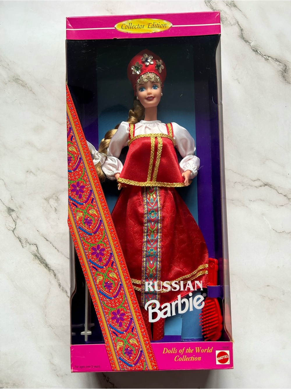 Collector Edition Dolls Of The World Russian Barbie Doll